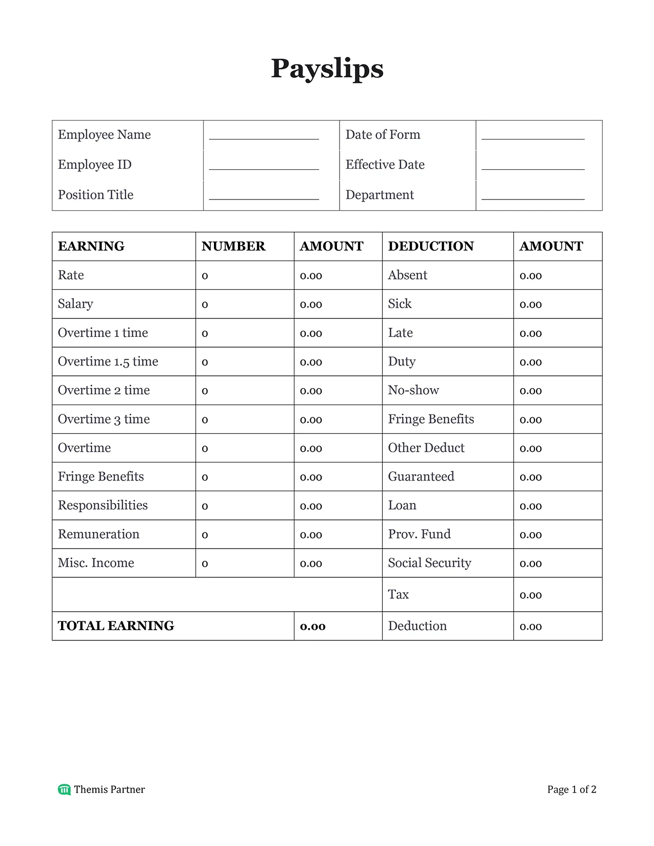 Payslip Malaysia 1
